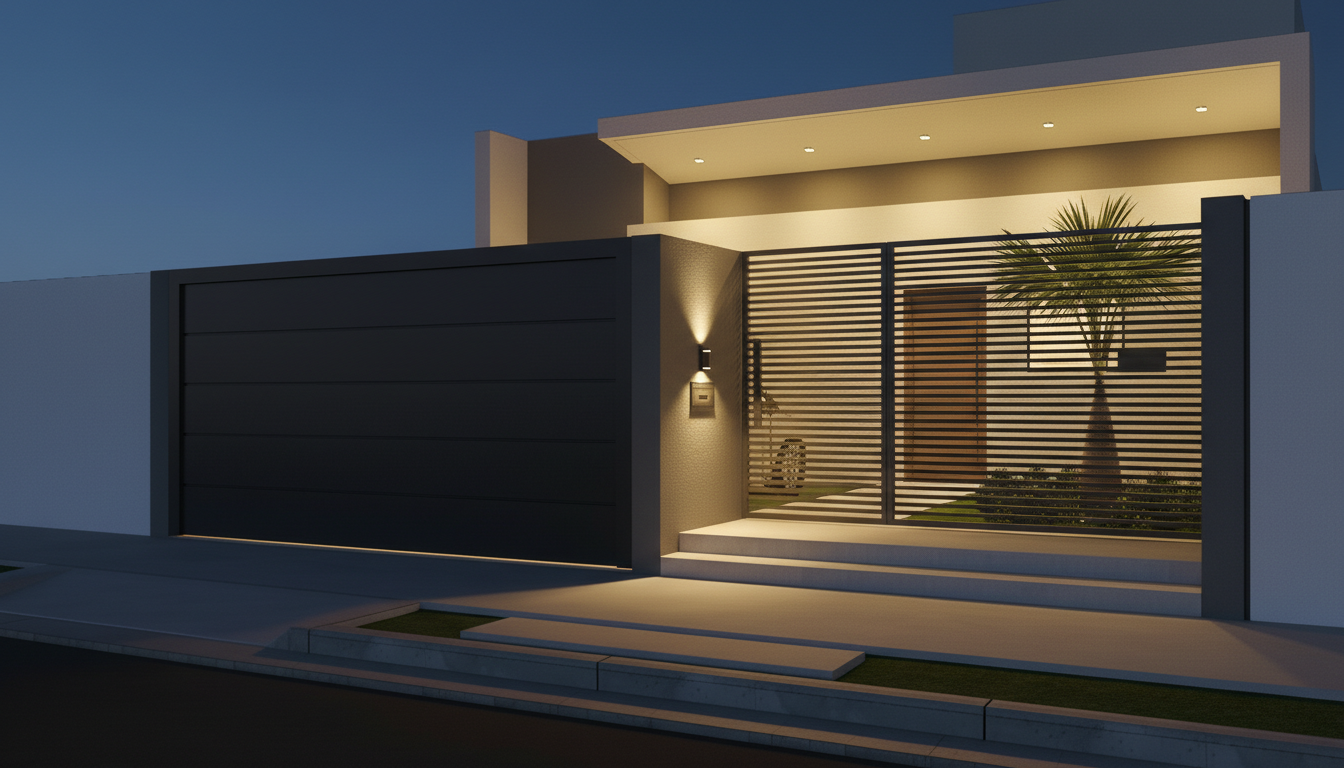 Galeria Casa Jatobá - Fachada Noite